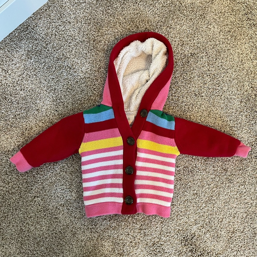 Hanna Anderson Sherpa Lined Sweater